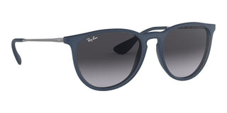 Ray-Ban Rubber ERIKA RB 4171 unisex Blue Round Sunglasses