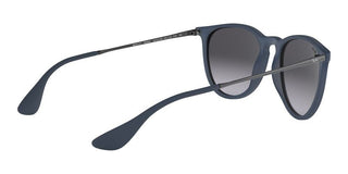 Ray-Ban Rubber ERIKA RB 4171 unisex Blue Round Sunglasses