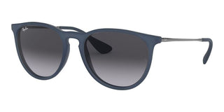 Ray-Ban Rubber ERIKA RB 4171 unisex Blue Round Sunglasses