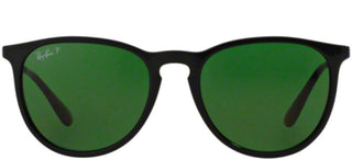 Ray-Ban Rubber ERIKA RB 4171 unisex Black Round Sunglasses