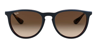 Ray-Ban Rubber ERIKA RB 4171 unisex Brown Round Sunglasses