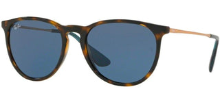 Ray-Ban Rubber ERIKA RB 4171 unisex Havana Round Sunglasses