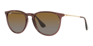 Ray-Ban Rubber ERIKA RB 4171 women Brown Round Sunglasses