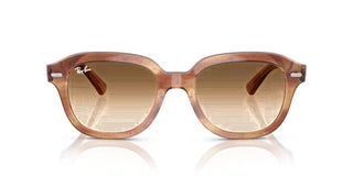 Ray-Ban ERIK RB 4398 unisex Brown Geometric Sunglasses