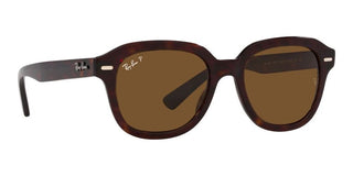 Ray-Ban ERIK RB 4398 unisex Brown Geometric Sunglasses