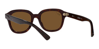 Ray-Ban ERIK RB 4398 unisex Brown Geometric Sunglasses