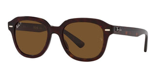 Ray-Ban ERIK RB 4398 unisex Brown Geometric Sunglasses