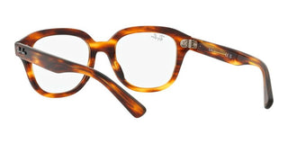 Ray-Ban ERIK RX 7215 unisex Havana Geometric Eyeglasses