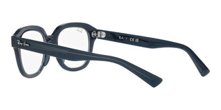 Ray-Ban ERIK RX 7215 unisex Blue Geometric Eyeglasses