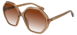 Chloé ESTHER CC0004S JUNIOR children Brown Oversize Sunglasses