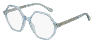 Chloé ESTHER CC0005O JUNIOR children Blue Geometric Eyeglasses