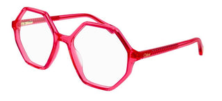 Chloé ESTHER CC0005O JUNIOR children Pink Geometric Eyeglasses