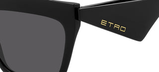 Etro ETRO 0001/S women Black Oversize Sunglasses