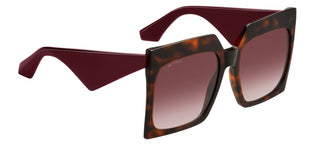 Etro ETRO 0002/S women Havana Oversize Sunglasses