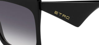 Etro ETRO 0002/S women Black Oversize Sunglasses