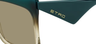 Etro ETRO 0002/S women Green Oversize Sunglasses