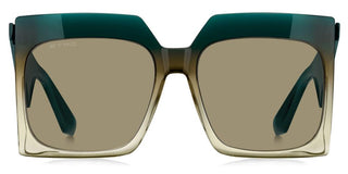 Etro ETRO 0002/S women Green Oversize Sunglasses