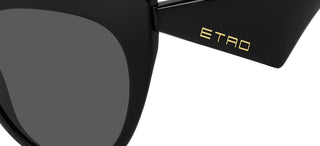 Etro ETRO 0003/S women Black Cat Eye Sunglasses