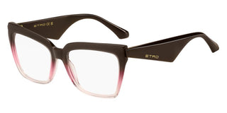 Etro ETRO 0006 women Brown Butterfly Eyeglasses