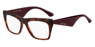 Etro ETRO 0007 unisex Havana Butterfly Eyeglasses