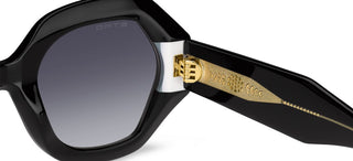 Etro ETRO 0009/S women Black Geometric Sunglasses