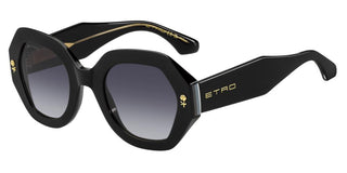 Etro ETRO 0009/S women Black Geometric Sunglasses