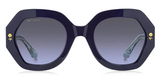 Etro ETRO 0009/S women Blue Geometric Sunglasses