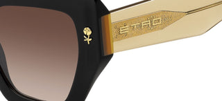 Etro ETRO 0010/S women Black Butterfly Sunglasses