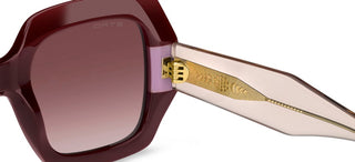 Etro ETRO 0011/S women Red Oversize Sunglasses