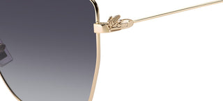 Etro ETRO 0021/S women Rose gold Butterfly Sunglasses