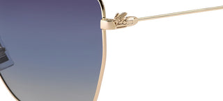 Etro ETRO 0021/S women Rose gold Butterfly Sunglasses