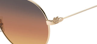 Etro ETRO 0022/S unisex Rose gold Pilot Sunglasses