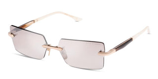 Dita EYMORI unisex Gold Rectangle Sunglasses