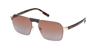 Ermenegildo Zegna EZ0210 unisex Rose gold Geometric Sunglasses