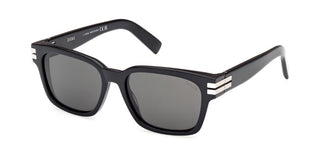 Ermenegildo Zegna EZ0237 unisex Black Rectangle Sunglasses