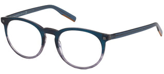 Ermenegildo Zegna EZ5214 unisex Blue Round Eyeglasses