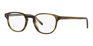 Oliver Peoples FAIRMONT OV 5219 men Havana Geometric Eyeglasses