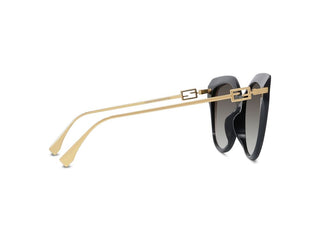 FENDI FE40011U women Black Cat Eye Sunglasses