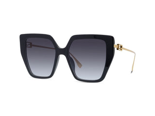 FENDI FE40012U women Black Butterfly Sunglasses