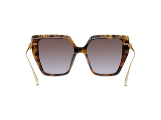 FENDI FE40012U women Havana Butterfly Sunglasses