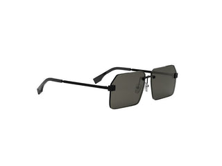 FENDI FE40043U men Black Geometric Sunglasses