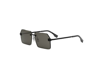 FENDI FE40043U men Black Geometric Sunglasses