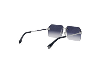 FENDI FE40043U men Silver Geometric Sunglasses