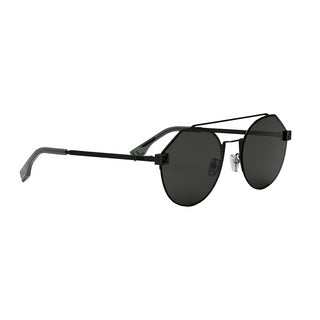 FENDI FE40060U men Black Round Sunglasses