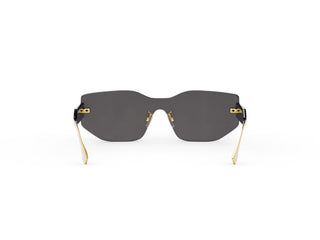 FENDI FE40066U women Black Rectangle Sunglasses