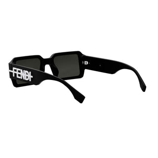 FENDI FE40073U men Black Rectangle Sunglasses