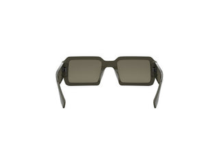 FENDI FE40073U men Green Geometric Sunglasses