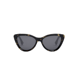 FENDI FE40087U women Havana Cat Eye Sunglasses