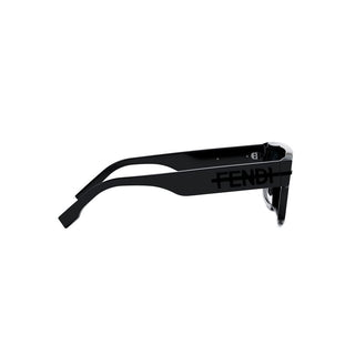 FENDI FE40091U men Black Rectangle Sunglasses