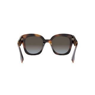 FENDI FE40098I women Havana Squared Sunglasses